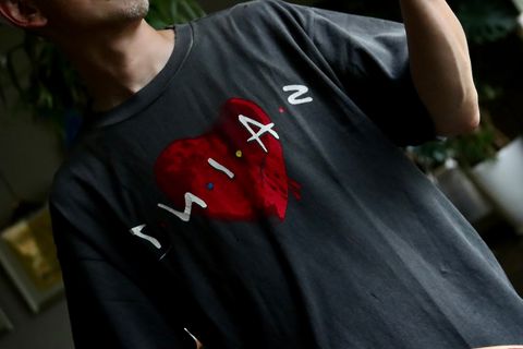 セントマイケル 22AW HEART SS TEEスタイル