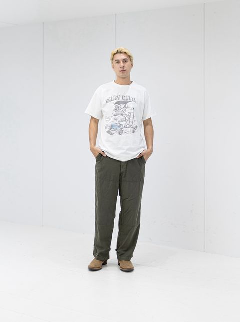 BOWWOW SKETCH DEVIL OVER MOON TEE MARKスタイル