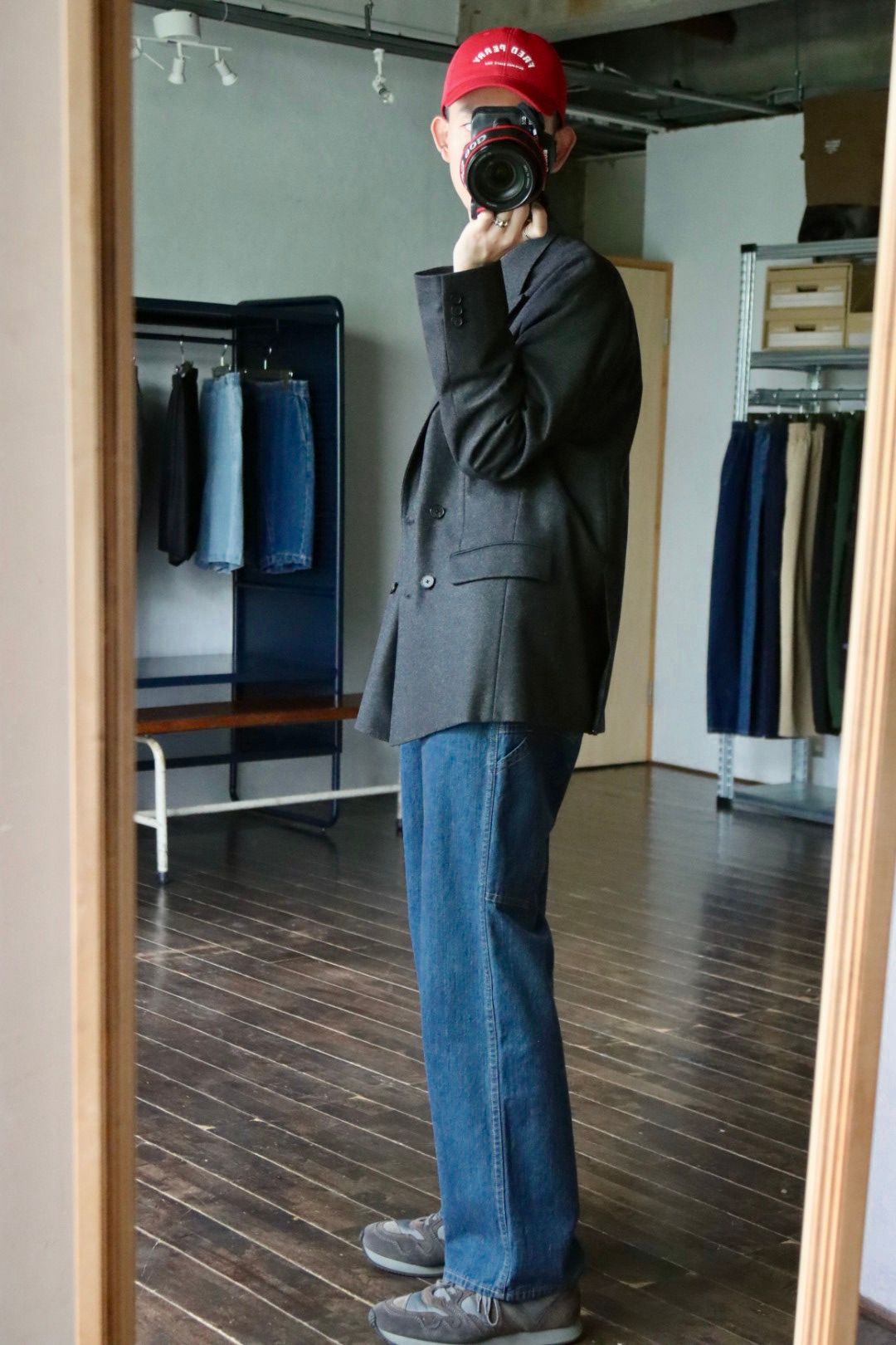 A.PRESSE アプレッセ 2023 Style2 Double Breasted Jacketスタイル