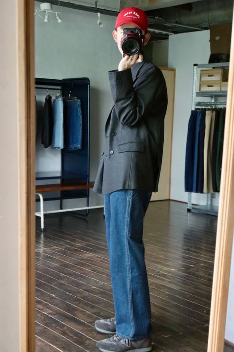 A.PRESSE アプレッセ 2023 Style2 Double Breasted Jacketスタイル