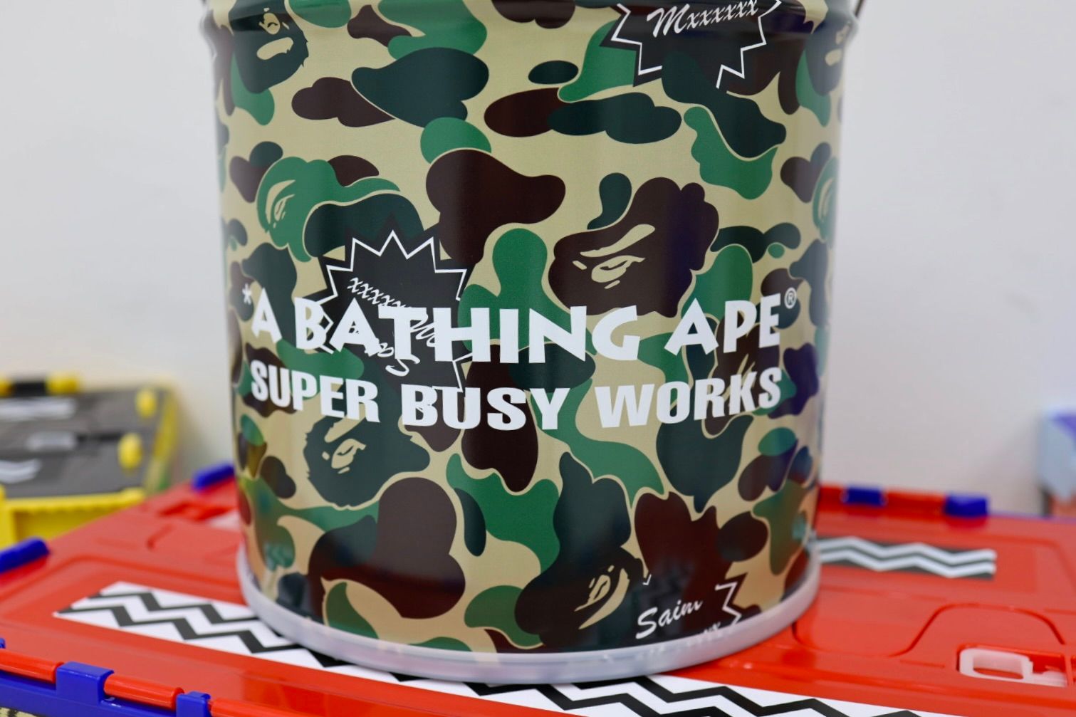 セントマイケル 26SS BAPE_CAN STOOL(SM-MK8-0000-C61)CAMO☆2月7日(土)発売！