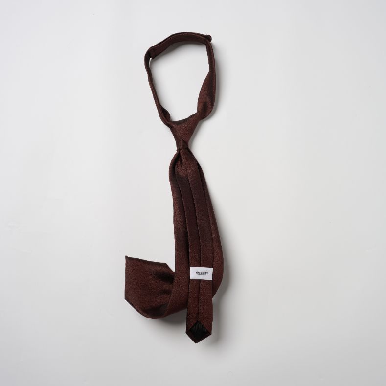 doublet ダブレット26AW TSHAPE MEMORY SHIJIRA TIE (26AW37BL269)BEIGE☆8月15日(土)発売！