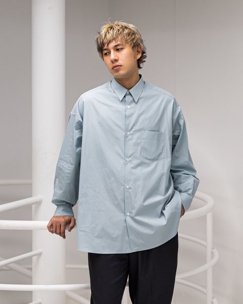 Graphpaper ALUMO for GP L/S Oversized Regular Collar Shirt 1月31日(土)新作発売！