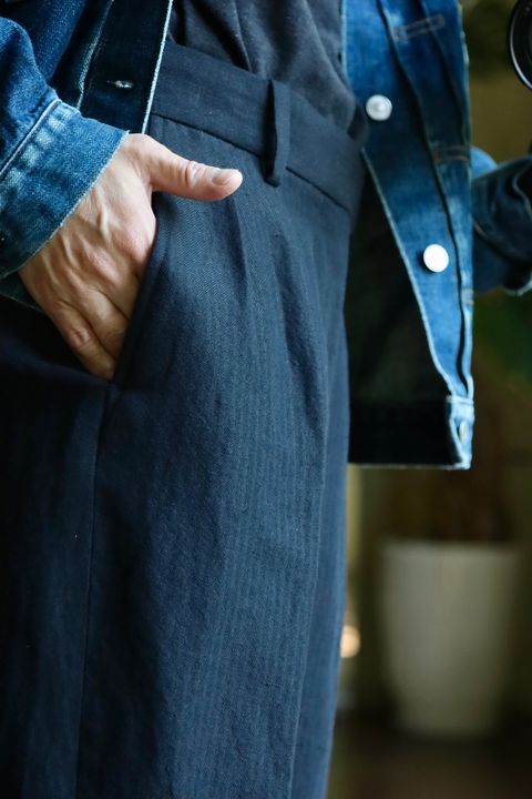 A.PRESSE 23SS Wide Tapered Trousersスタイル2023.5.11.