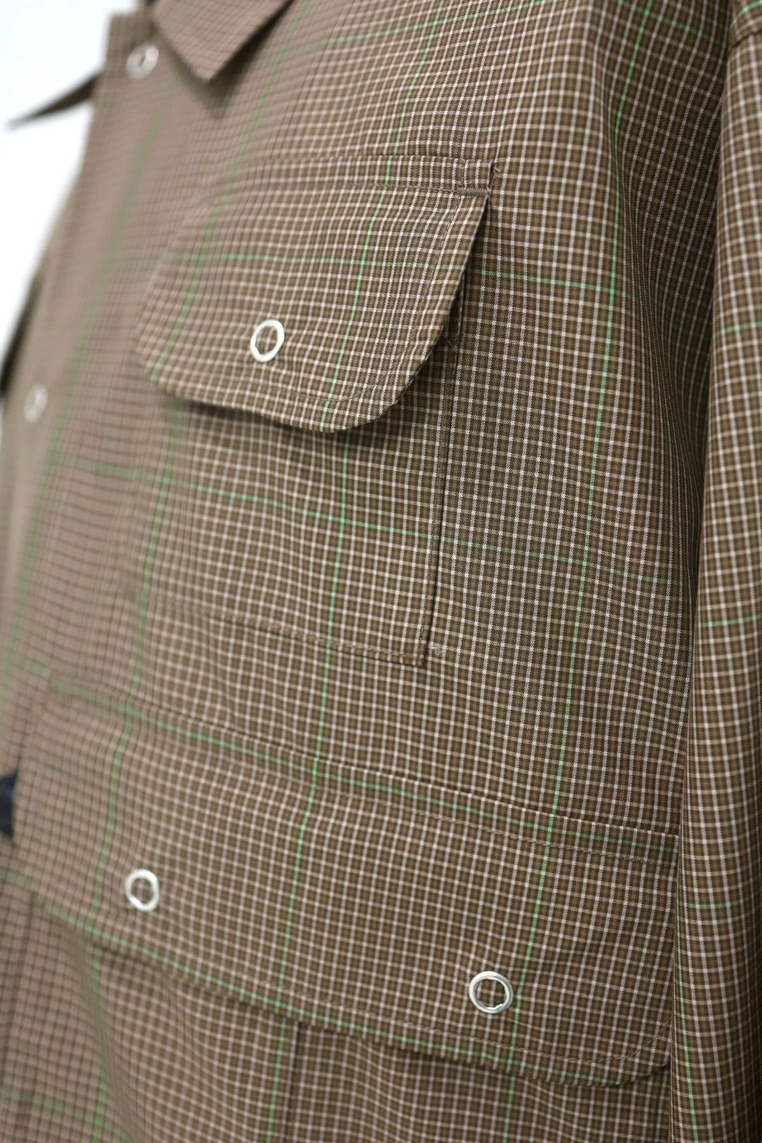 DAIWA PIER39(ダイワピア39) TECH MULTI FISHING POCKET SHIRT L/S (BE-85026)BROWN GRAY☆1月24日(土)発売！