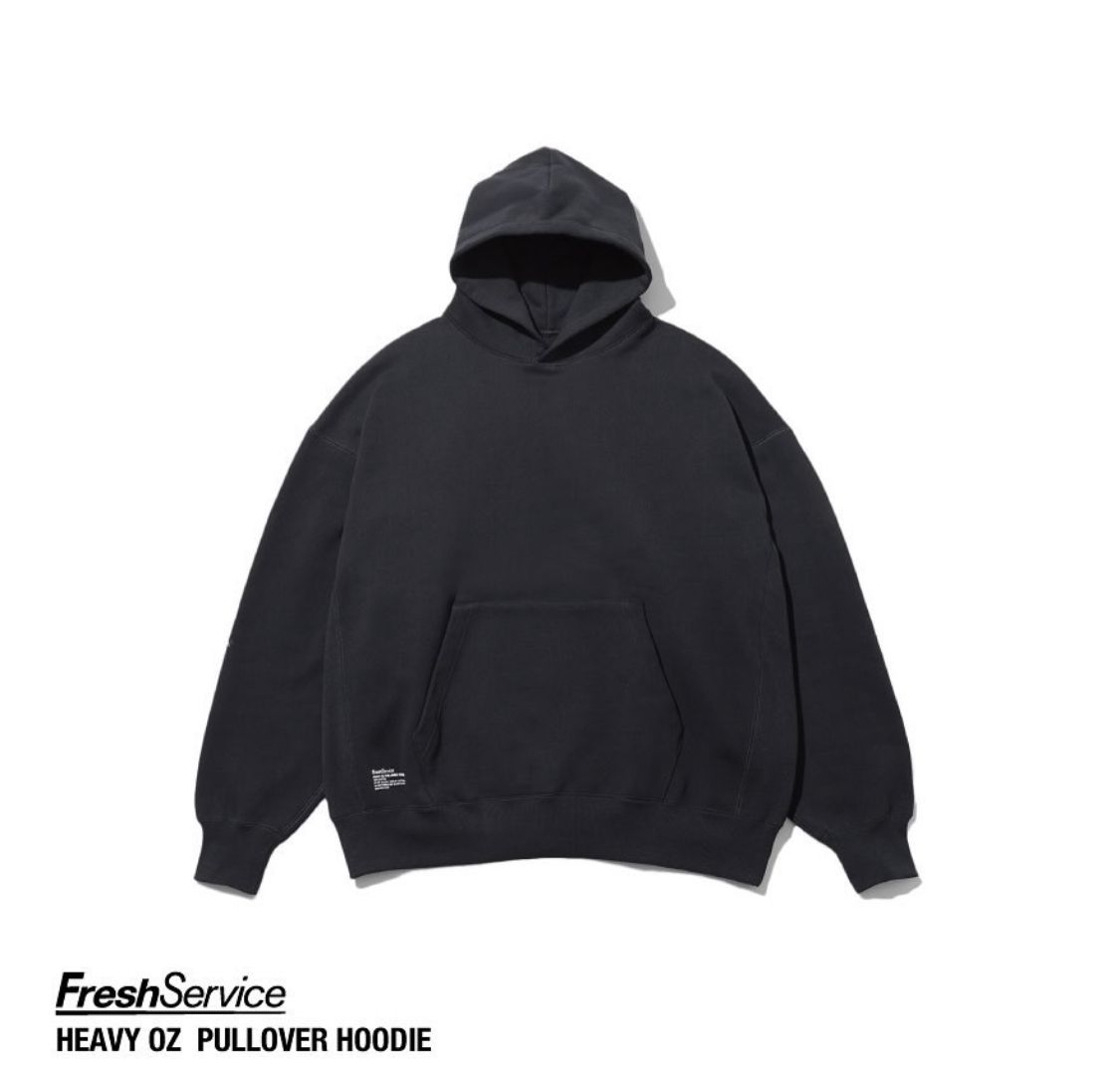 FreshService - フレッシュサービス HEAVY OZ PULLOVER HOODIE(FSC244-70161)BLACK | mark