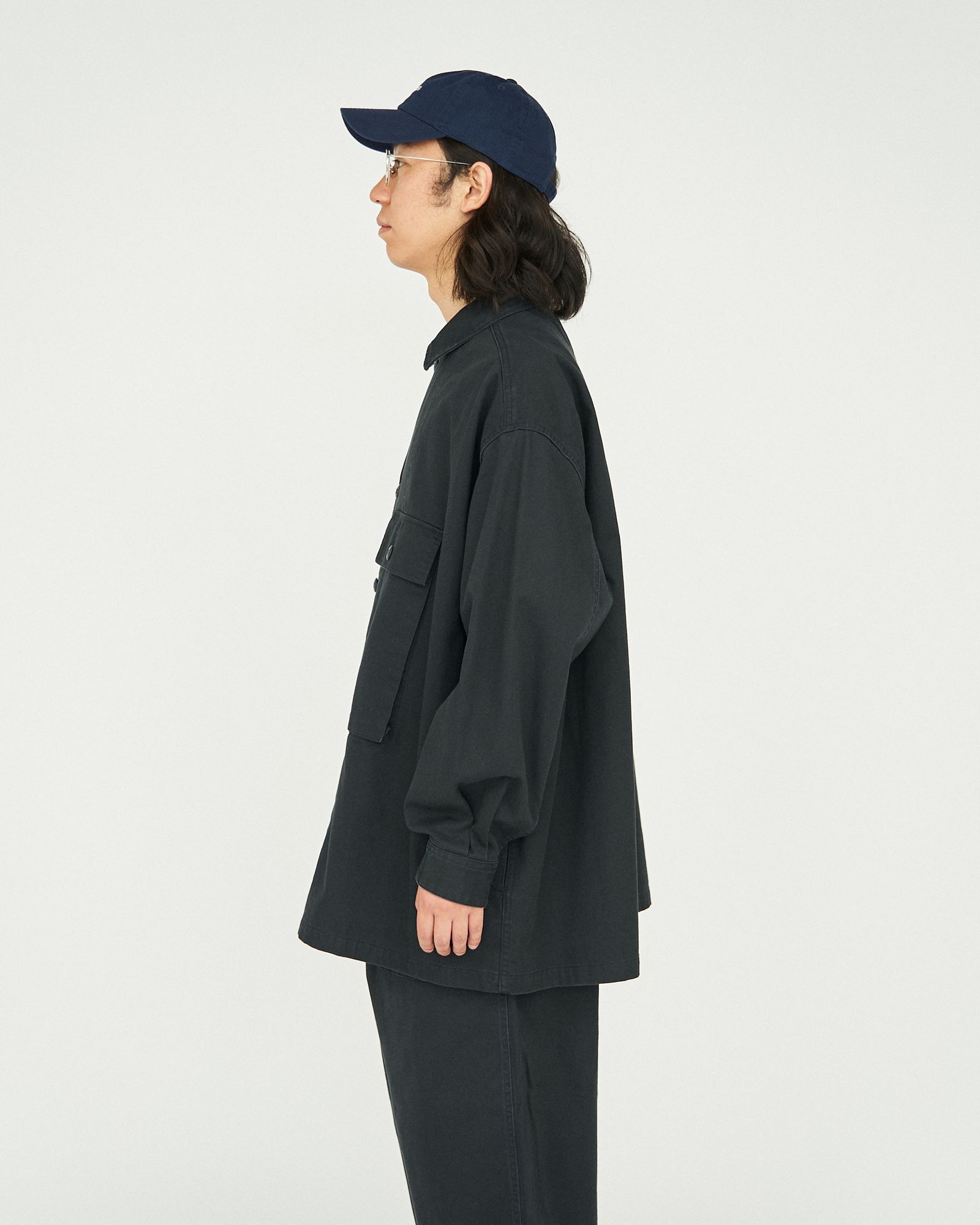 フレッシュサービス UTILITY FATIGUE SHIRT(FSC251-20138)BLACK