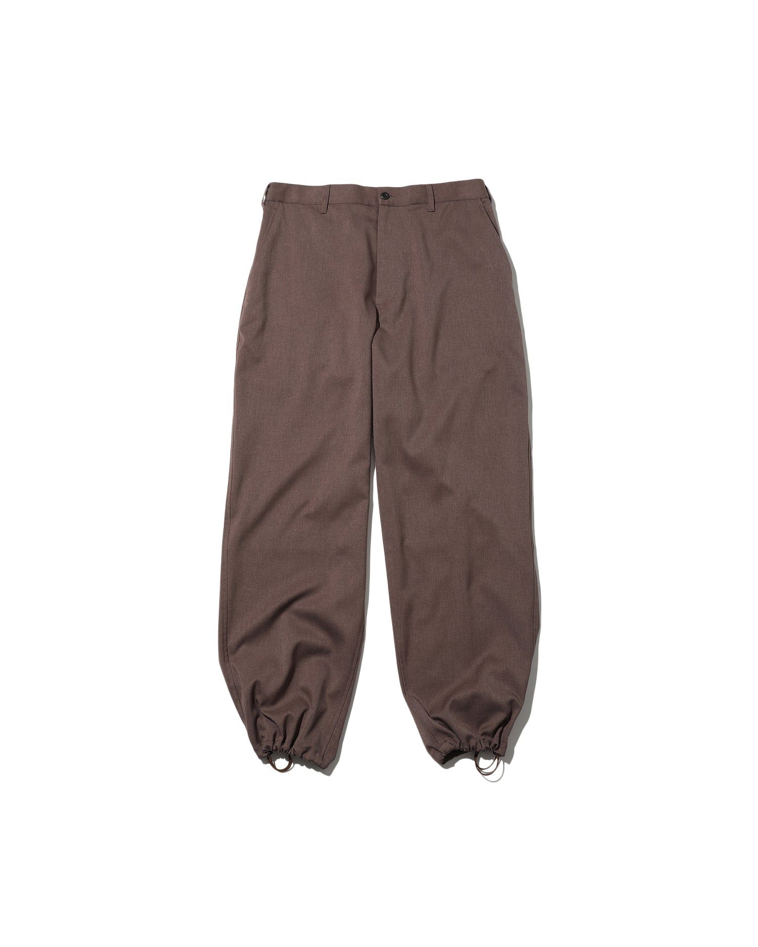 フレッシュサービス WOOLY TWILL TROUSERS(FSC243-40178)BROWN