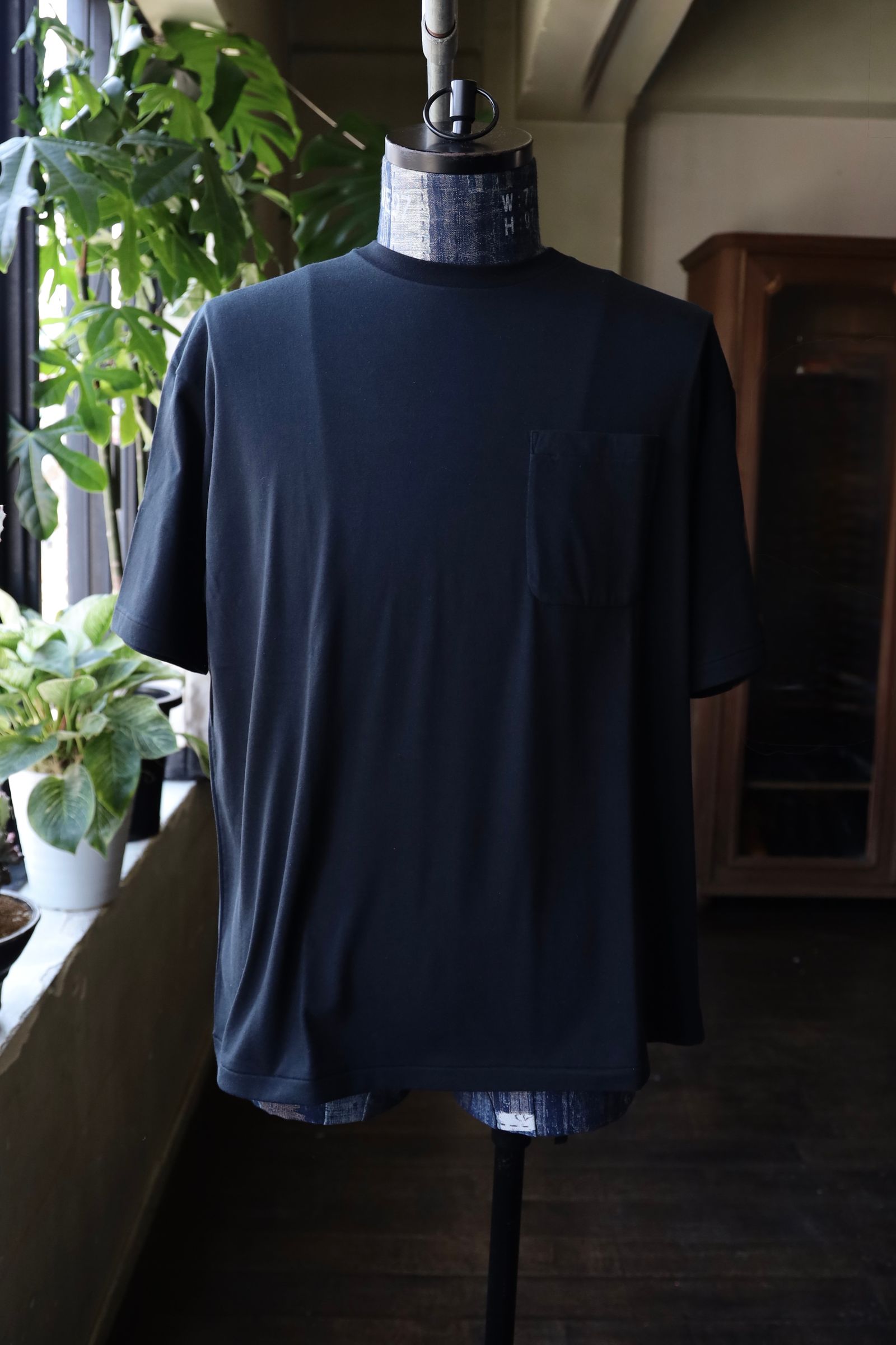 ファウンダ 25SS POCKET T SHIRT(015FD251017)BLACK