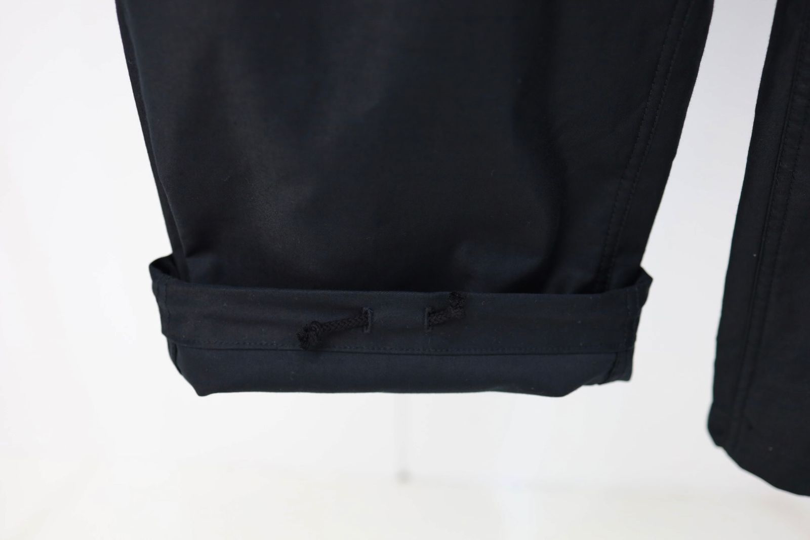 コムデギャルソンオム26SS 綿サテンパンツ(HQ-P029-051)BLACK☆4月3日(金)発売！