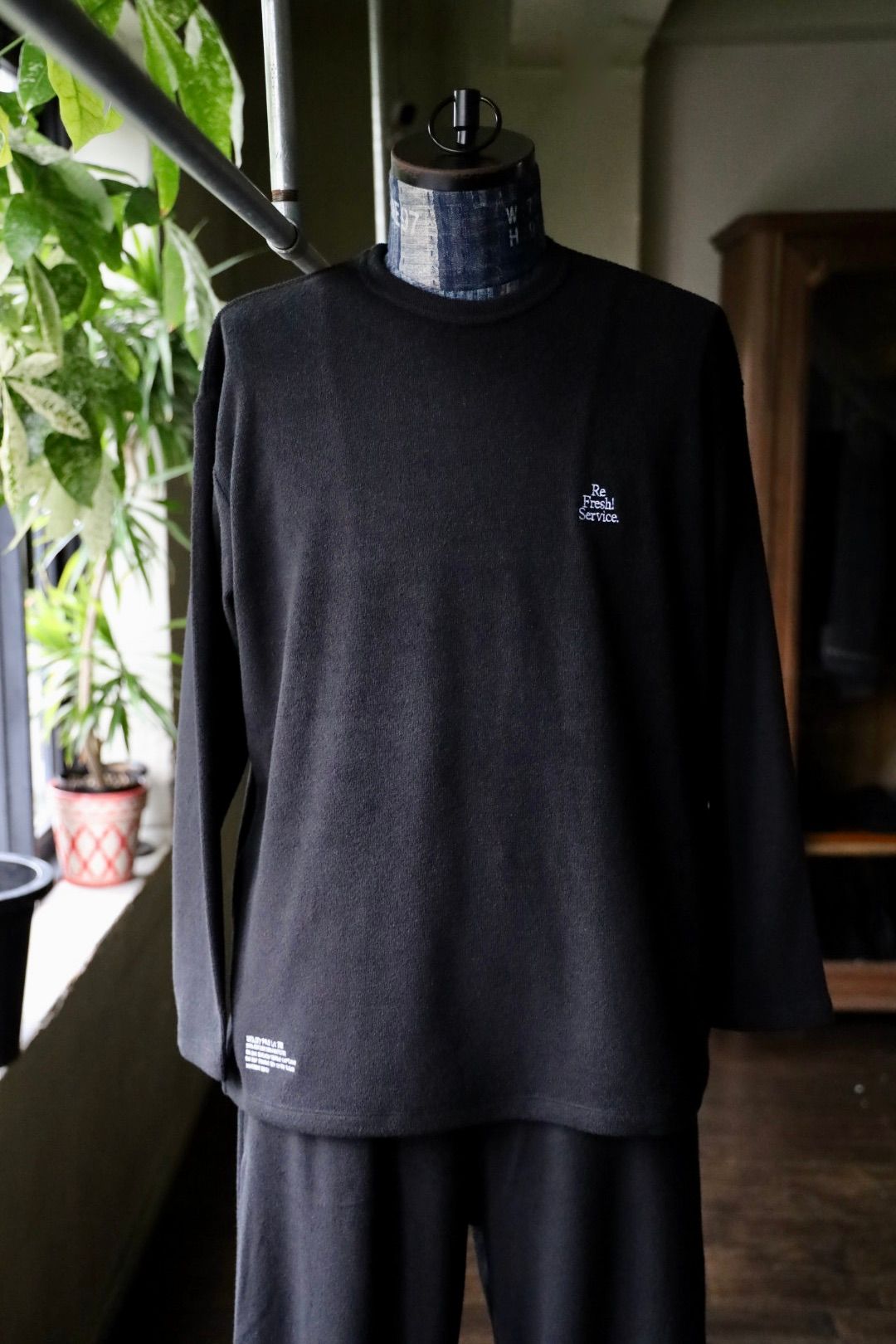 ReFresh!Service. “UTILITY PILE L/S SET-UP”(BLACK)☆9月27日(土)発売！