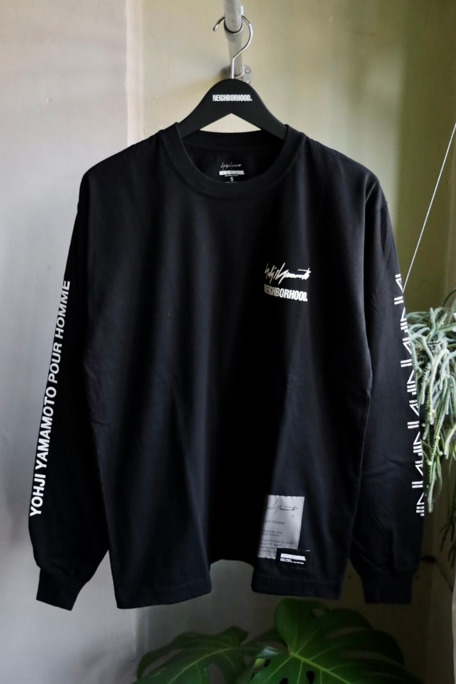 Yohji Yamamoto × NEIGHBORHOOD TEE LS(HK-T98-998)BLACK★12月6日(土)発売！