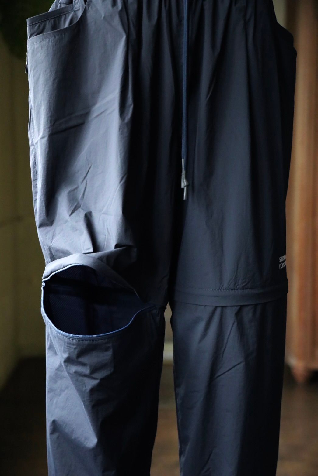 S.F.C 25SS エスエフシー SUPER WIDE DETACHABLE PANTS (SFCSS25SPP01)Navy☆5月10日(土)発売！