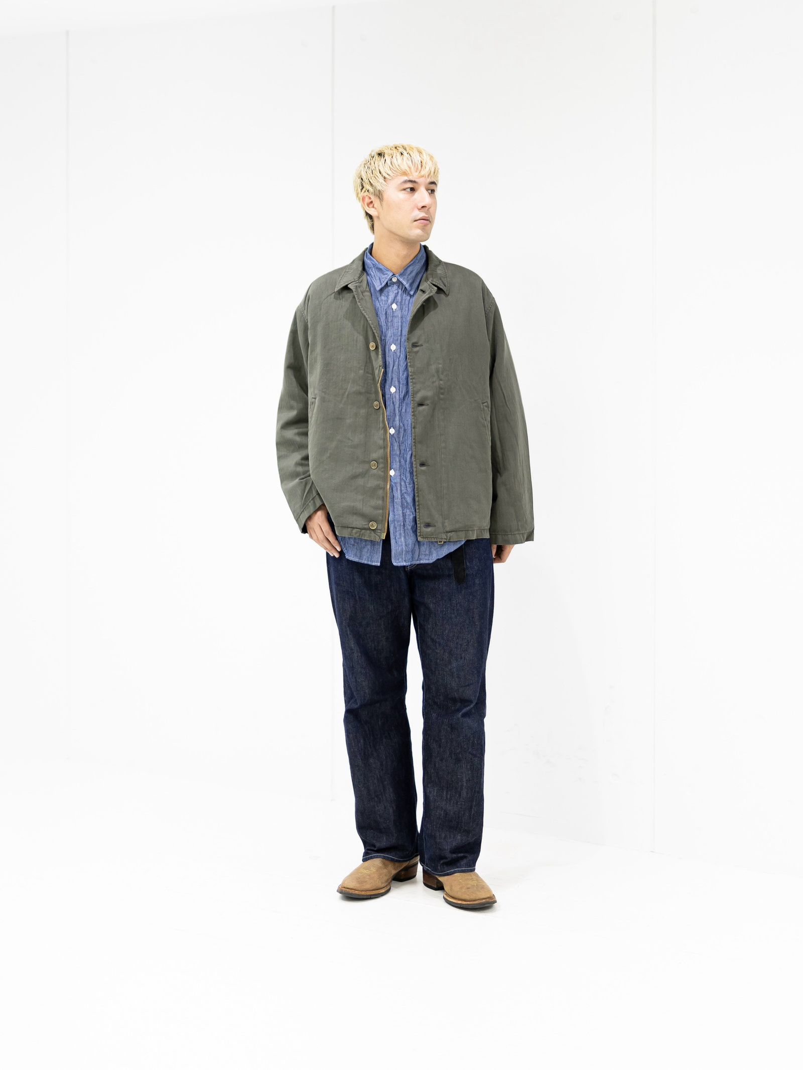 A.PRESSE Vintage US NAVY N-4 Deck Jacket ☆9月19日(土)新作発売！