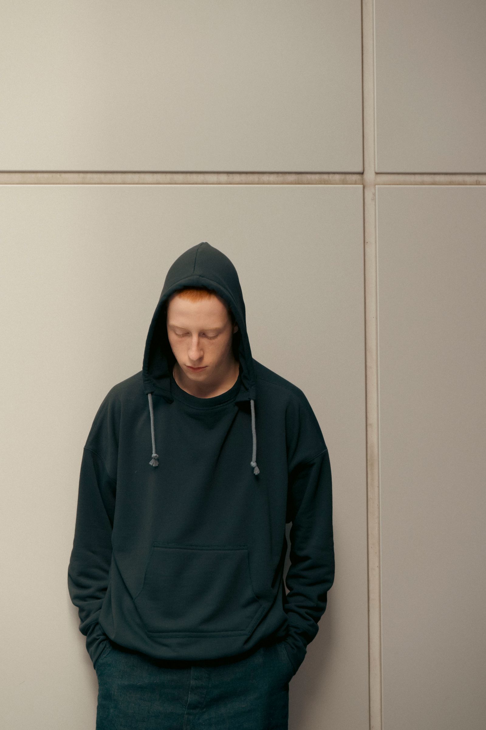 ファウンダ 25SS W FACE HOODIE(015FD251011)BLACK