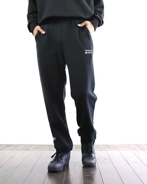 VIBTEX for FreshService 24SS  SWEAT CREW NECK PULLOVER(BLACK) style 2024.5.17