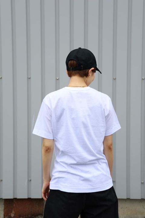 LAY COMME des GARCONS☆新作レッド ブラック グリーン エンブレムTシャツstyle.2025.6.21