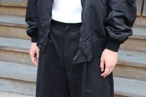 STUDIO NICHOLSON DEEP PLEAT VOLUME PANTS style. 2022.08.10.