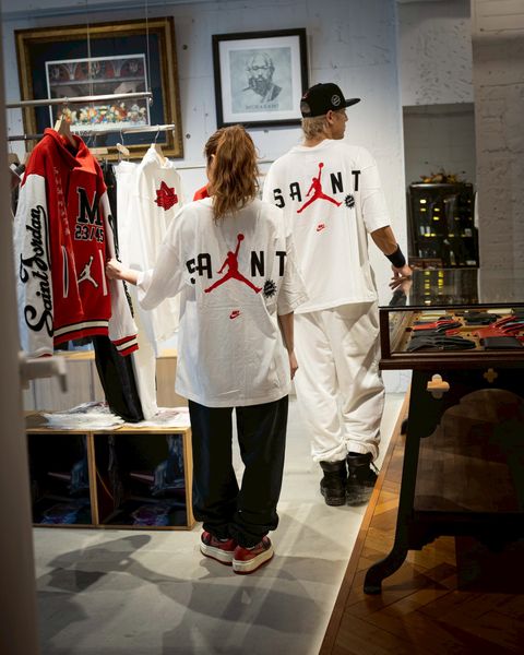 JORDAN BRAND × ©SAINT MXXXXXX (TIME) CAPSULE☆M J SM SS TEE style.2026.5.22