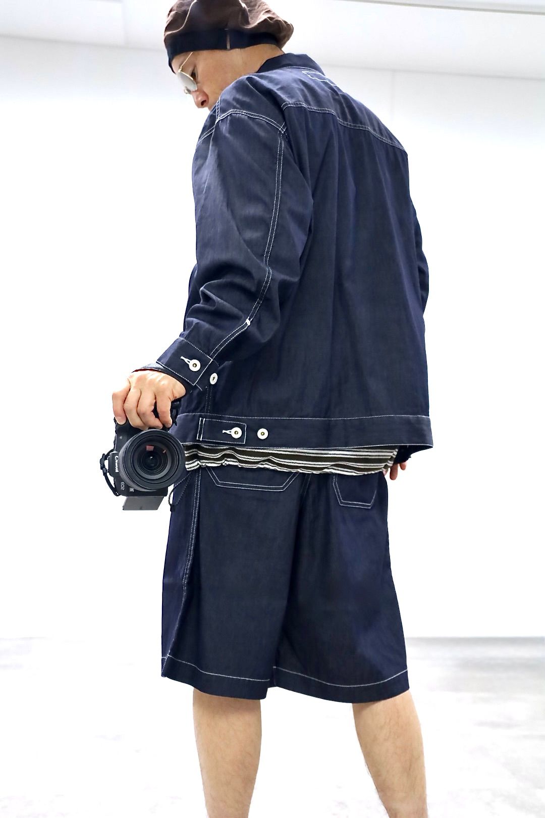 コムデギャルソンオム26SS 1stタイプデニムジャケット(HQ-J028-051)NAVY☆5月1日(金)発売！