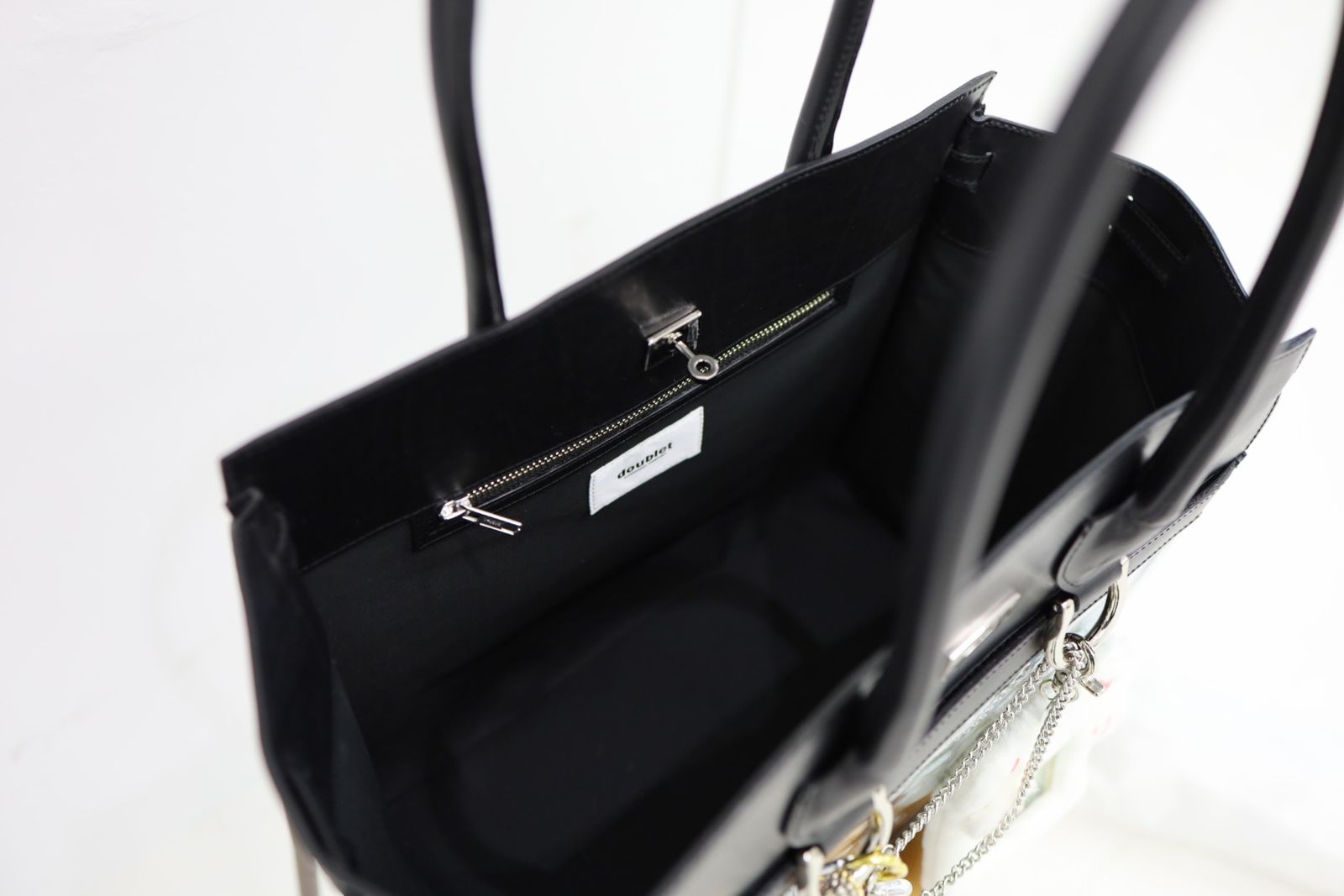 doublet 26SS LEATHER "ITA" BAG(26SS66BG72)BLACK☆12月13日(土)発売！