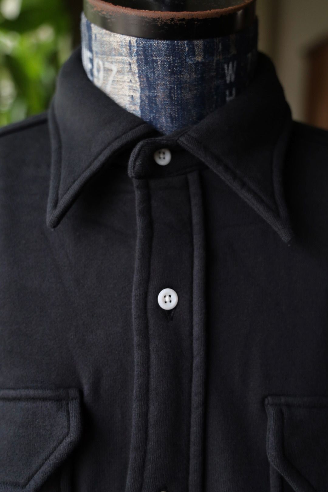 ファウンダ 25AW SWEAT WORK SHIRT(015FD252011)BLACK⭐︎9月13日(土)新作発売！