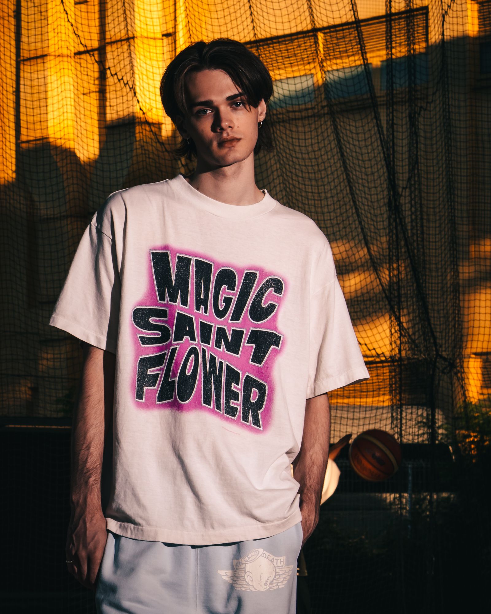 セントマイケル 26SS MAGIC SAINT SS T-SHIRT(SM-MK8-0000-010)WHITE☆4月11日(土)発売！