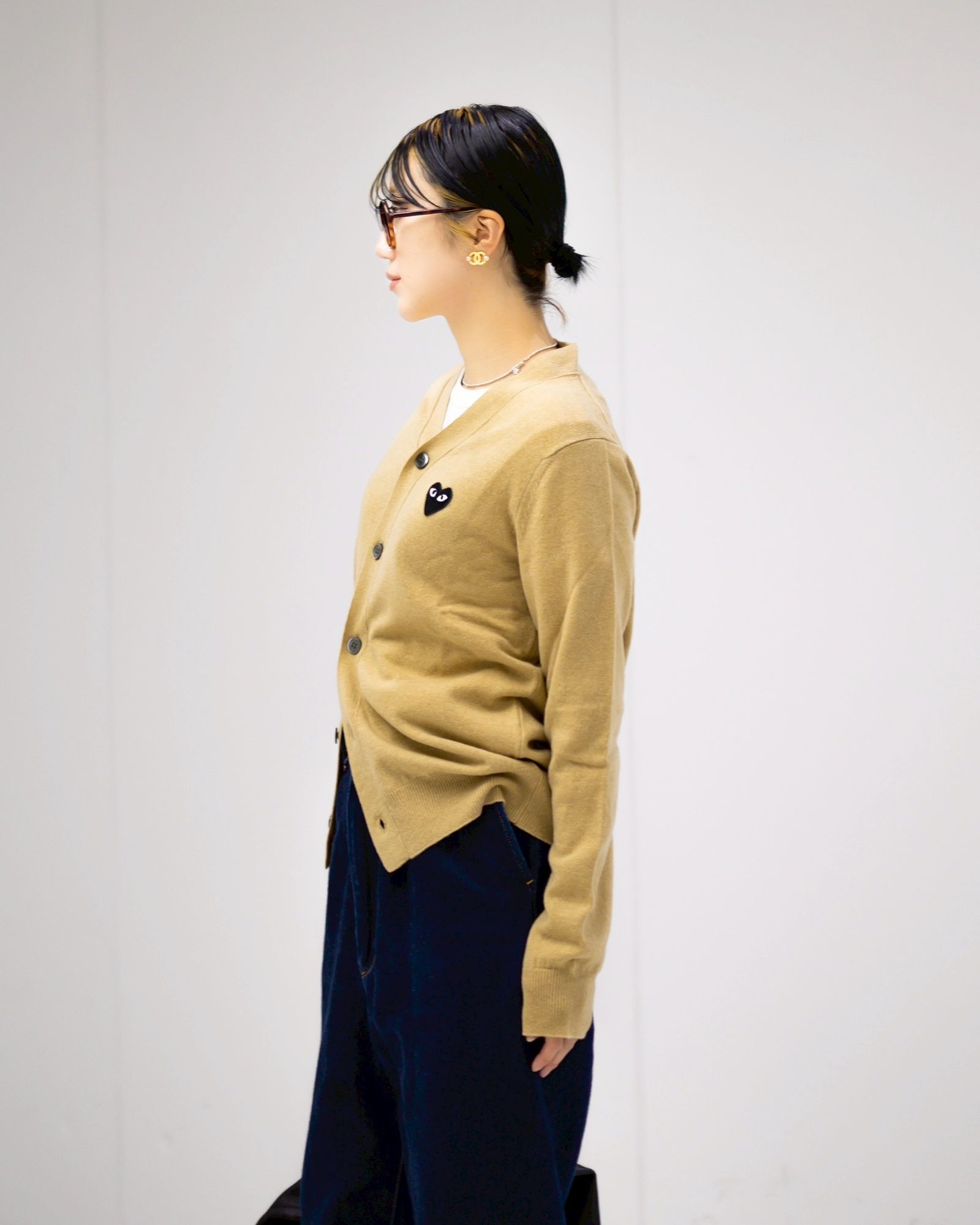 PLAY COMME des GARCONS - プレイコムデギャルソン V-NECK CARDIGAN