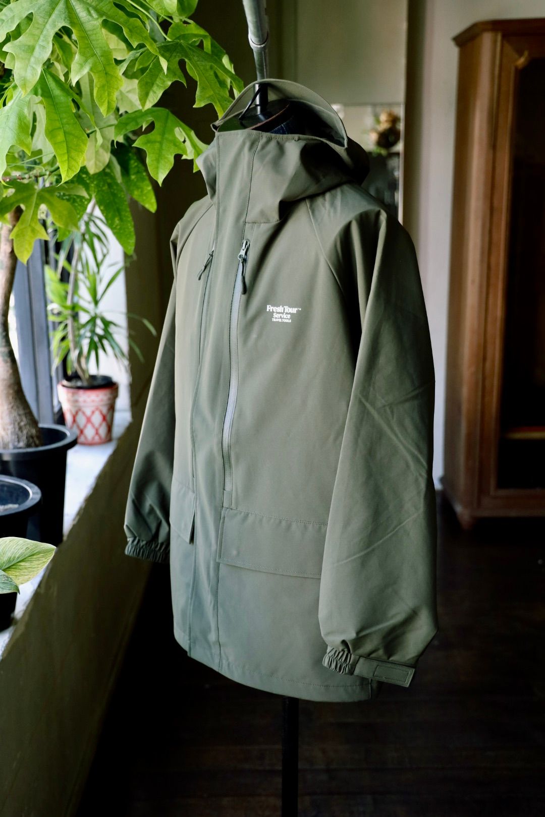フレッシュサービス  WATERPROOF TACTICAL SHELL(FSC253-30075) KHAKI★8月16日(土)発売！
