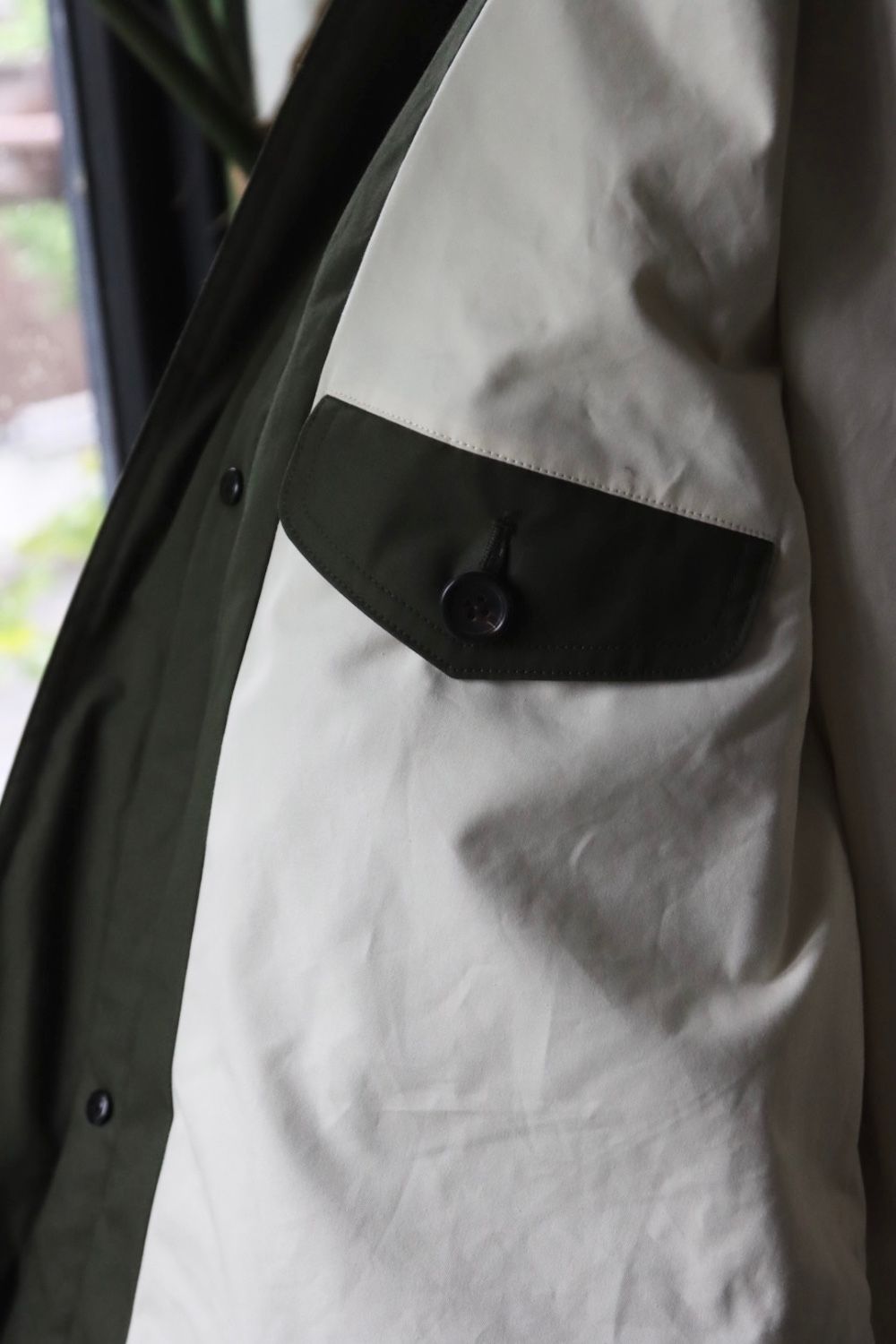 アプレッセ22FW Ventile Hunting Half Coat(22AAP-01-18H)OLIVE※10月1日(土)発売