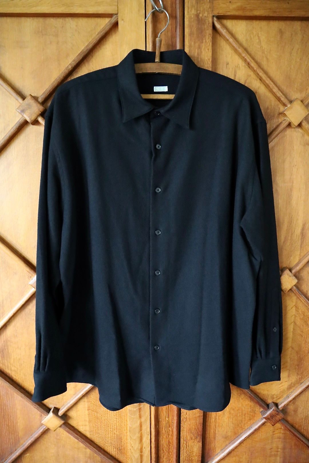 アプレッセ 2026 STYLE2 Wool Regular Collar Shirt(26AAP-02-18)BLACK☆9月5日(土)発売！