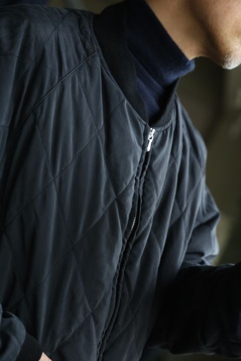 A.PRESSE Vintage US NAVY Souvenir Velour Jacket スタイル(size:4)