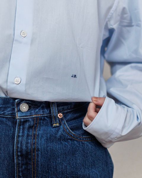 J.B.ATTIRE 25SS 新作Paris light blue shirts style.2025.2.9