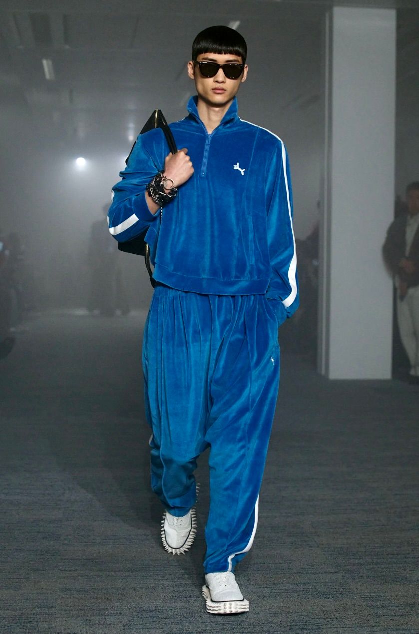 doublet ダブレット26AW BUBBLEGUM INFLATED TRACK PANTS (26AW23PT374)BLUE☆7月11日(土)発売！