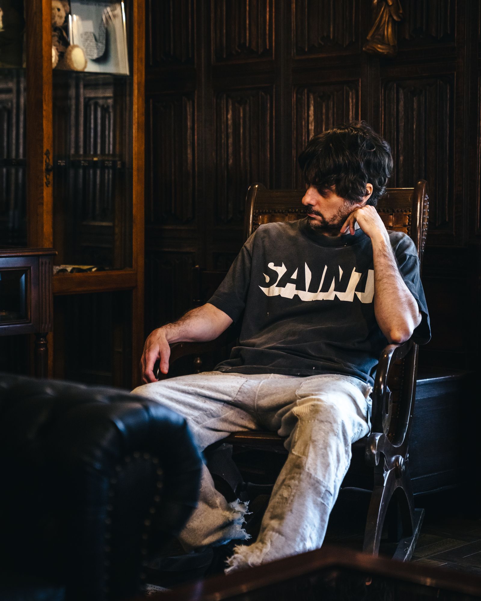 セントマイケル Tシャツ SAINT SS TEE(SM-HR1-0000-008)BLACK☆7月19日(土)発売！