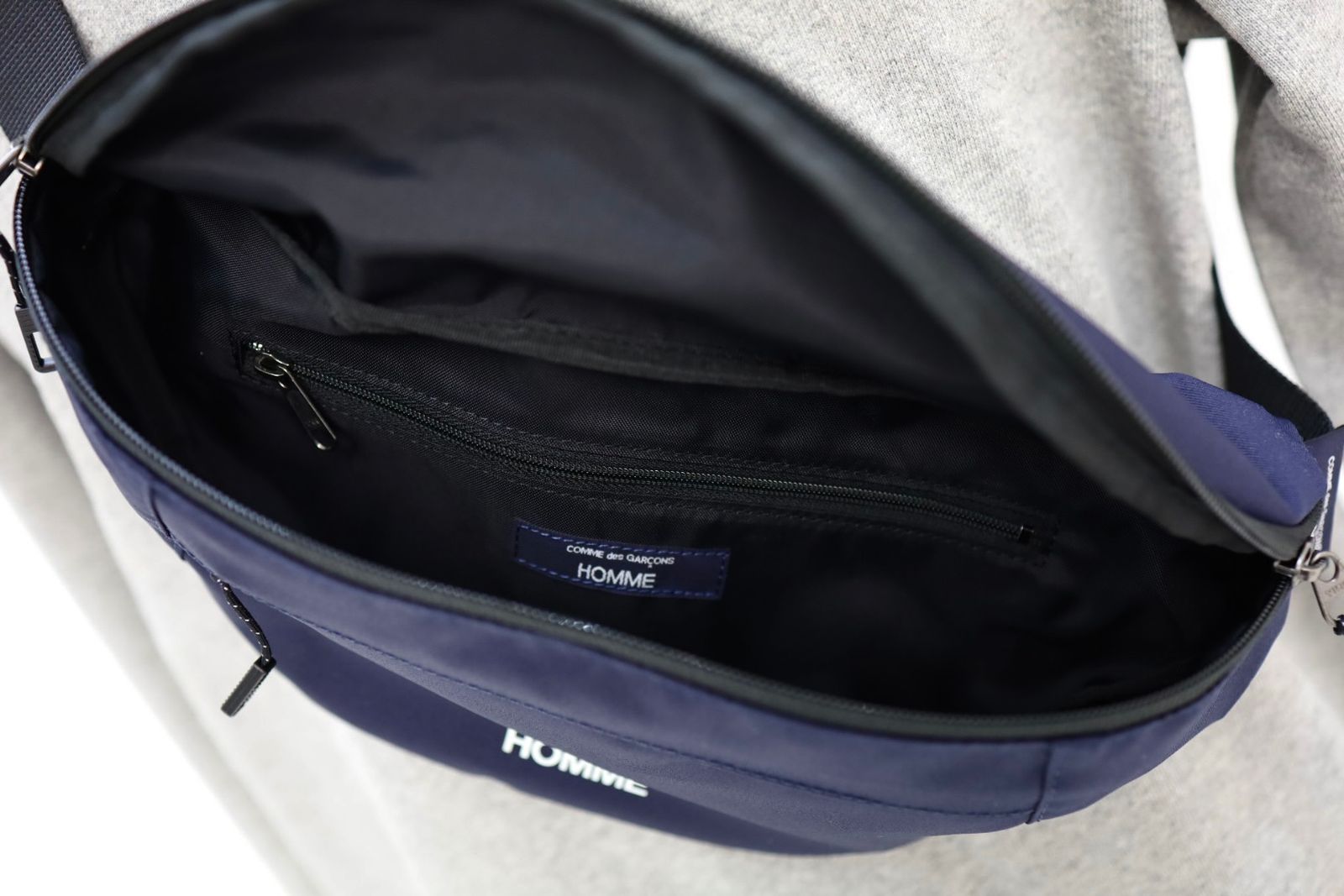 コムデギャルソンオム エステルコーデュラウエストポーチ(HQ-K291-051)NAVY☆2月6日(金)新作発売！