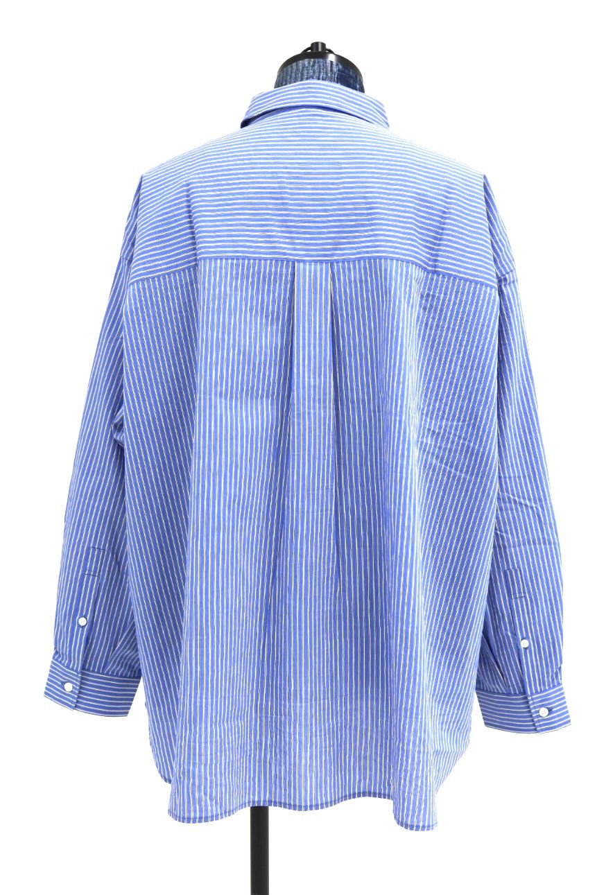 フレッシュサービス 26SS CHRAFTeX® L/S STRIPE SHIRT(FSC262-50007)BLUE STRIPE☆5月30日(土)発売！