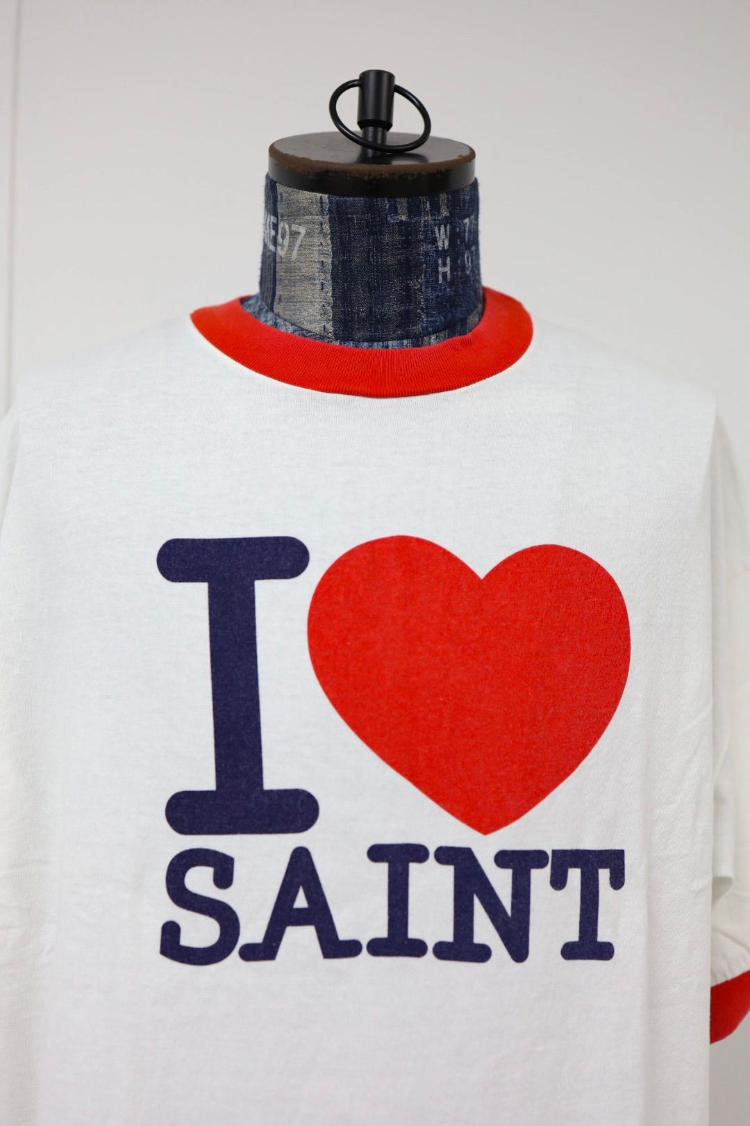 セントマイケル 26SS I LOVE SAINT_SS T-SHIRT(SM-MK8-0000-018)WHITE☆4月29日(水)新作発売！