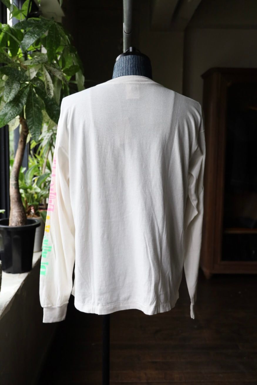 セントマイケル Tシャツ KEEP IT LS TEE(SM-HR1-0000-037)WHITE★9月27日(土)発売！