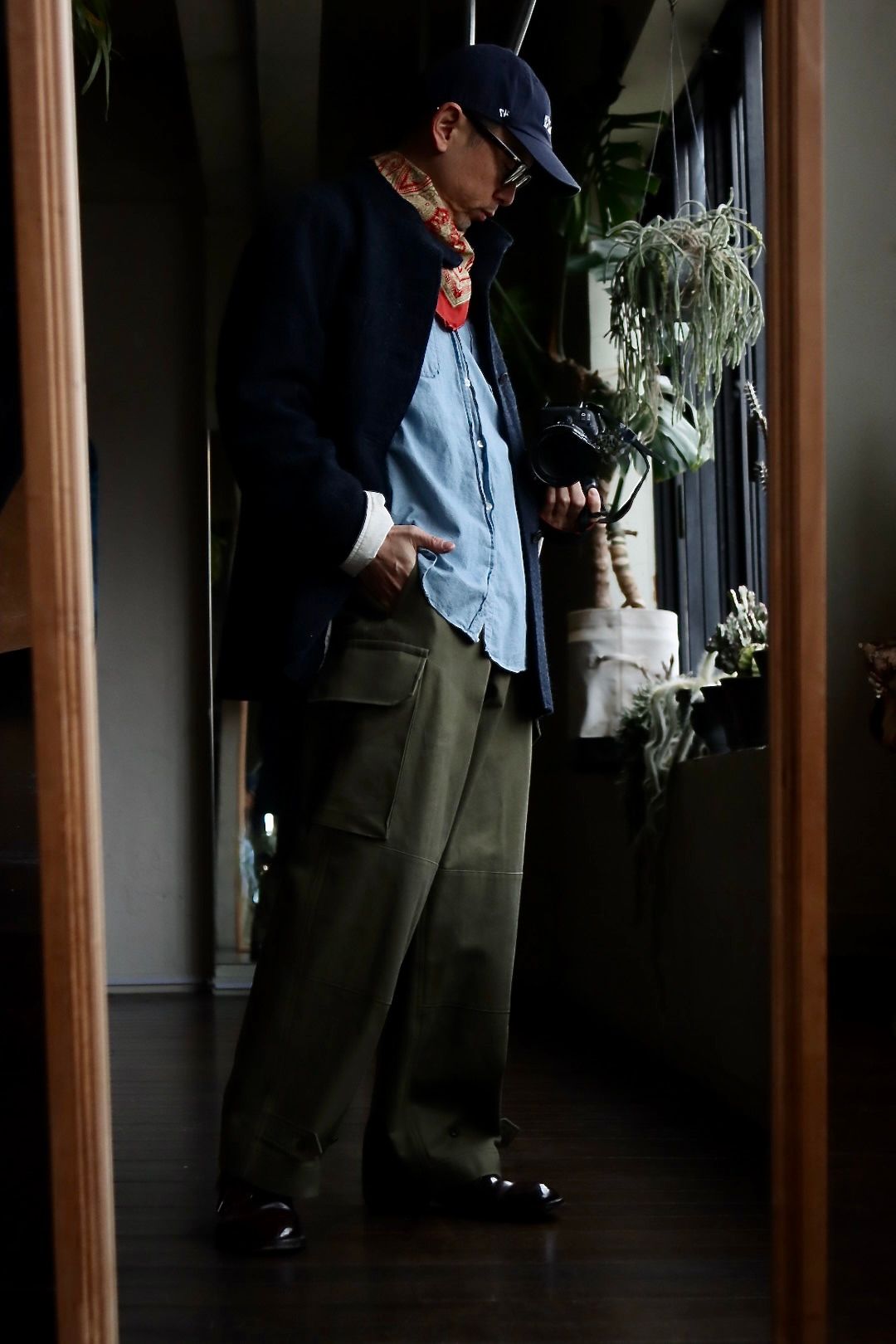 blurhms SS24 blurhms ROOTSTOCK Cotton Serge 47 Pants
