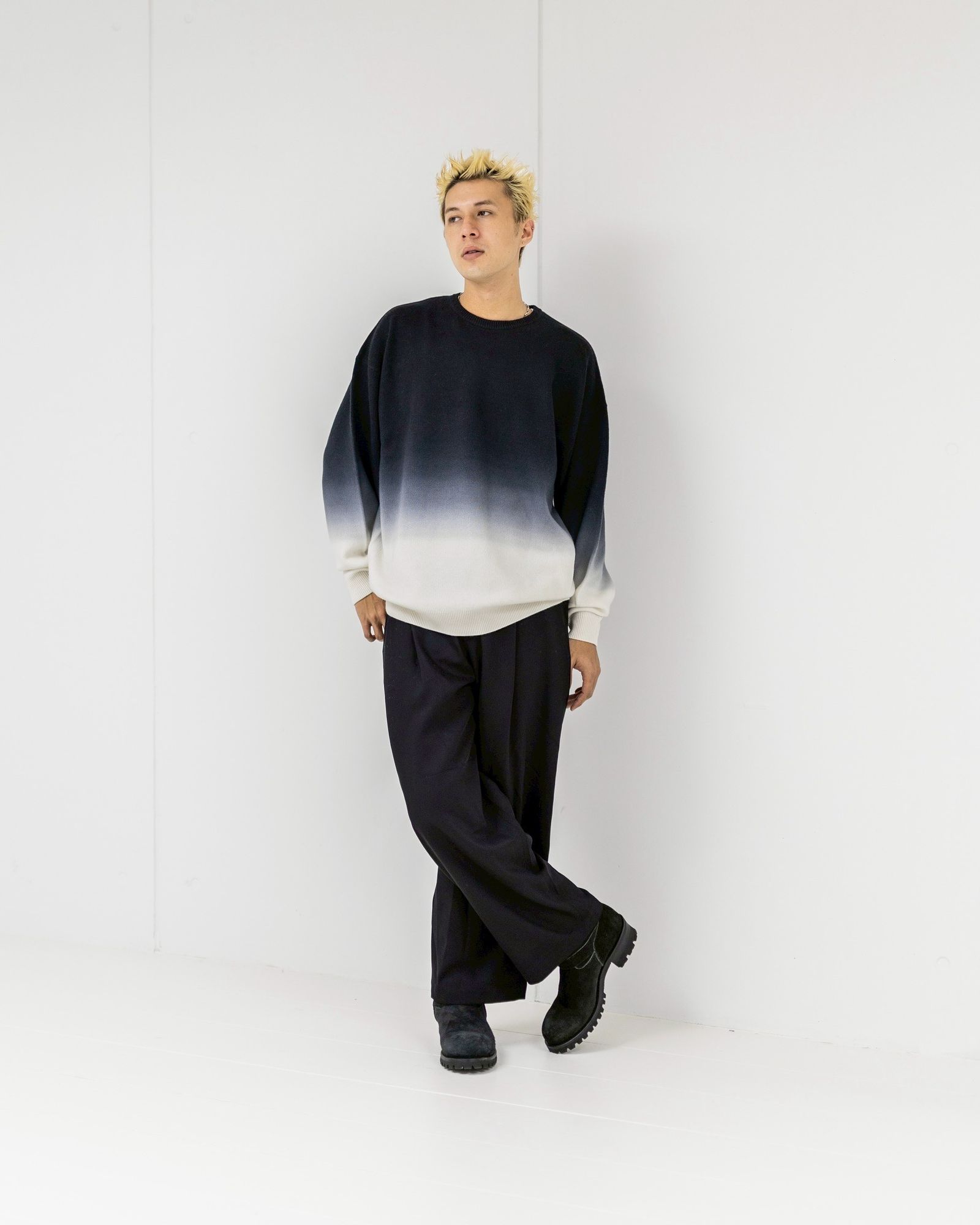 Graphpaper Gradient Dyed Wool Hight Neck Knit 9月27日(土)新作発売！