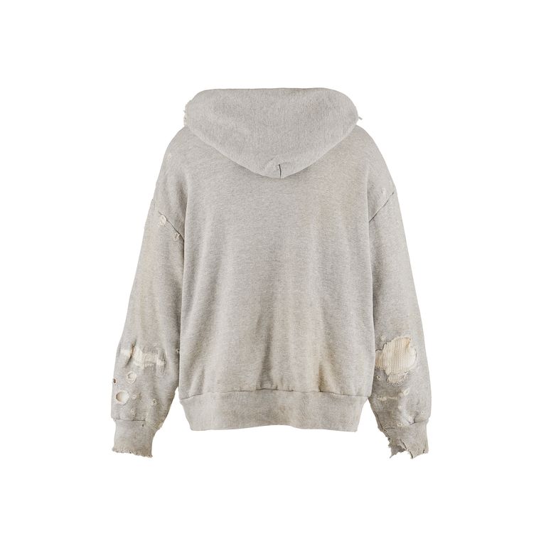 SAINT M×××××× - セントマイケル 24SS DAMAGE HOODIE (SM-YS8-0000-039 