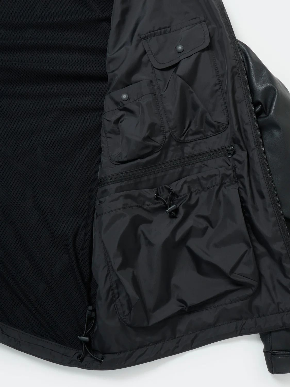 DAIWA PIER39(ダイワピア39) 25FW TECH SYNTHETIC SKIN WINDBREAKER JACKET (BJ-40025W)BLACK