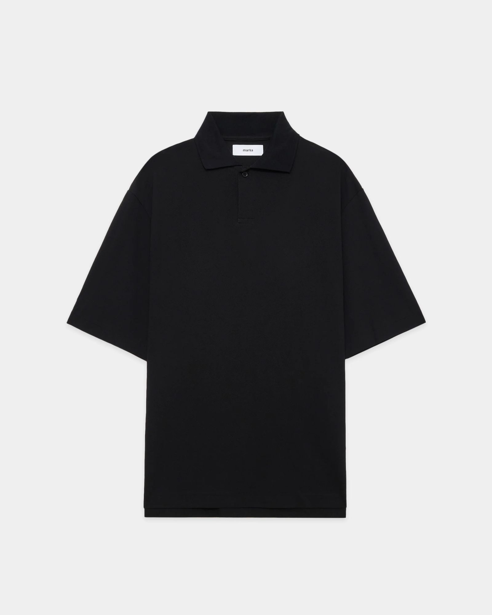 マーカ 26SS  ONE BOTTON TEE S/S(M26A14CS02B)BLACK☆新作発売！