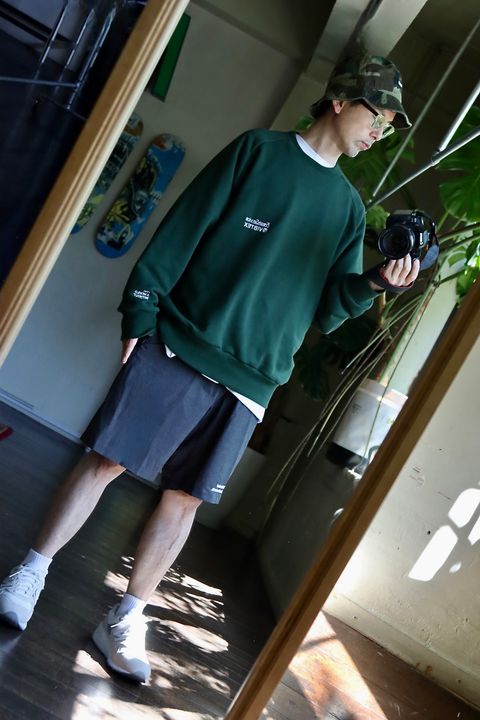VIBTEX for FreshService SWEAT CREW NECK PULLOVERスタイル