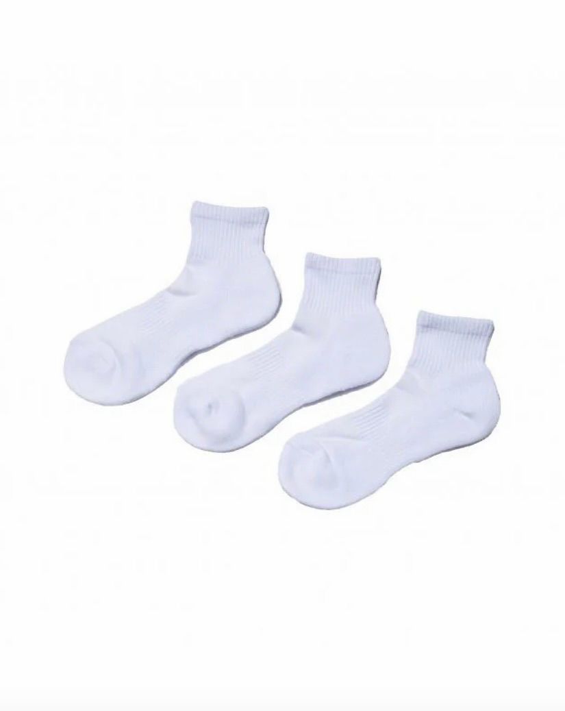 フレッシュサービスORIGINAL 3-PACK SHORT SOCKS(WHITE)☆再入荷！