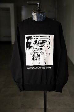 フレッシュサービス AS×FS LIGHT OZ CREW NECK "LITHOGRAPH"(FSC253-70155AS)BLACK☆8月30日(土)発売！