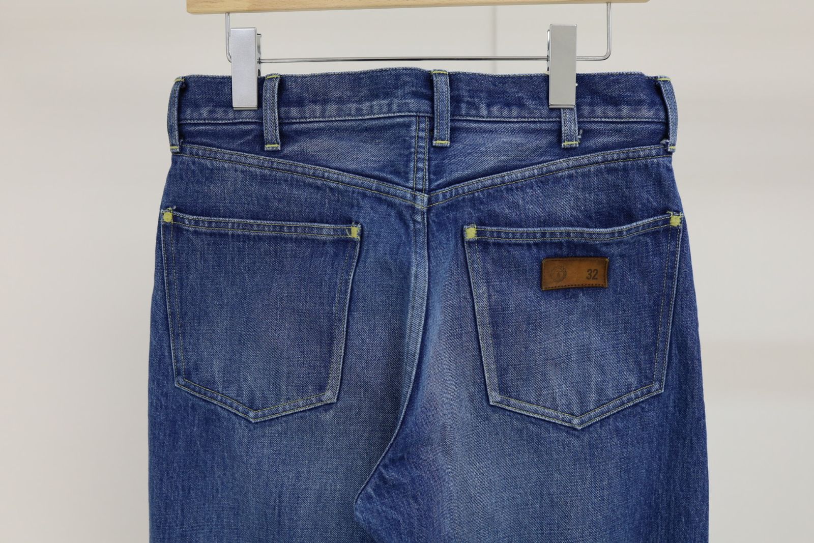 Gurank グランク 26SS デニムパンツ Distressed denim pants 'KATAMIMI' (2601U)IND★新作発売！