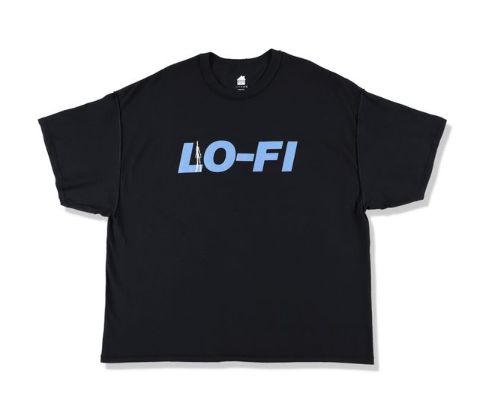 イズネスミュージック 25SS LO-FI T-SHIRT(IMP5_24_LOFI5ST01)BLACK