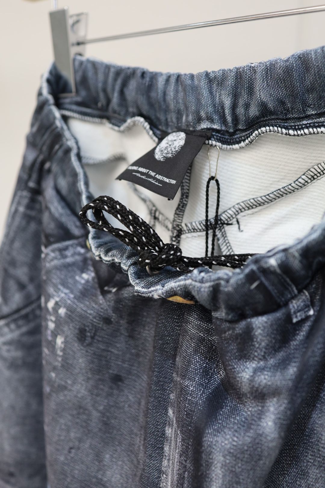 トーキングアバウト ジ アブストラクション 26SS ワイドパンツ PRINT DUCK WIDE PT(26SS-PT-002CH)BLACK新作発売！